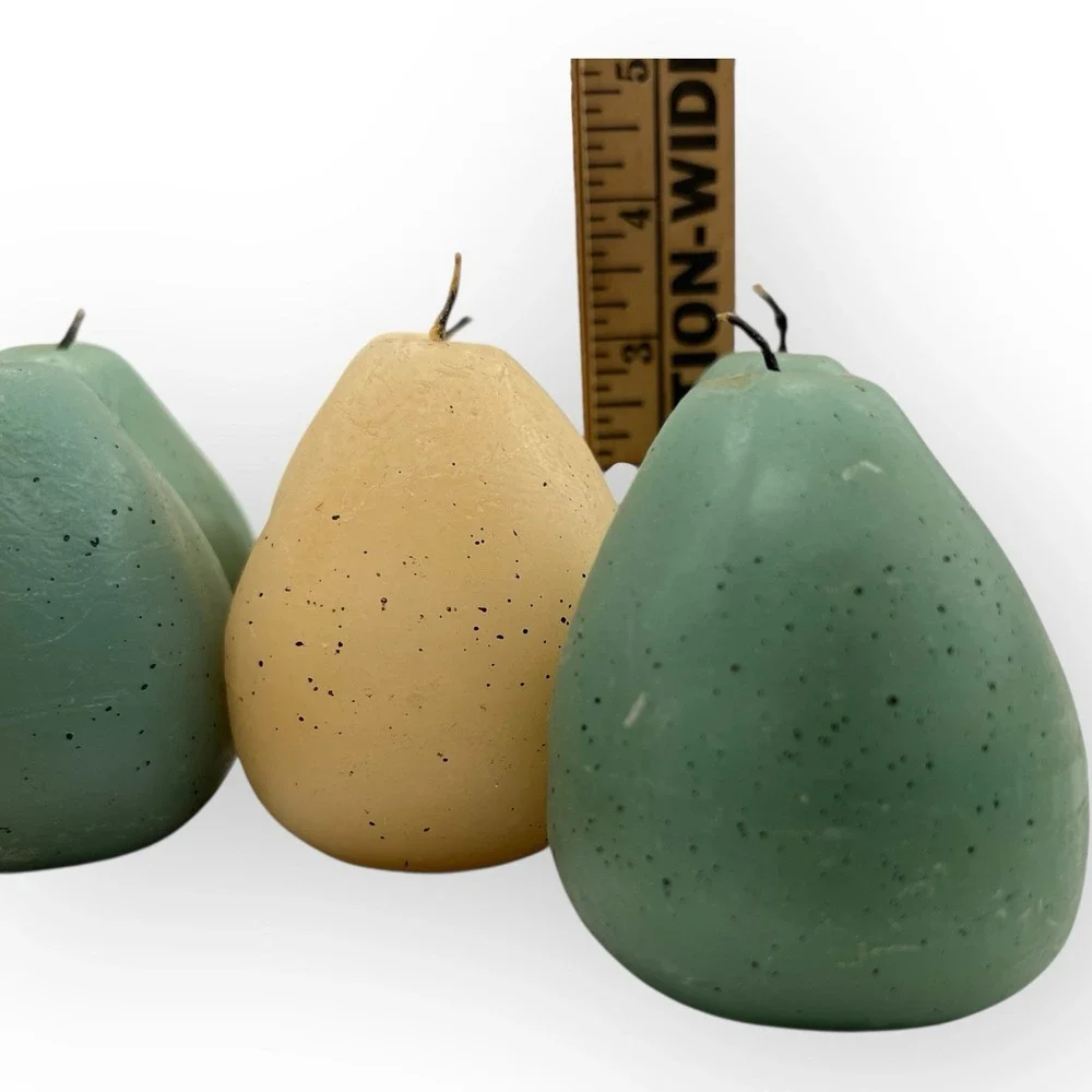 Pear Shaped Candles Speckled 3